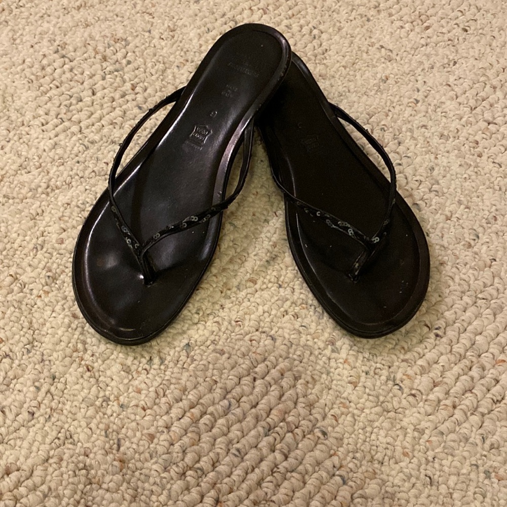 Black Italian Shoemakers size 9 shoes
